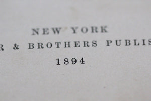 Antique Book, Trilby George Du Maurier, 1894, Hardback