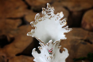 Antique Floral Porcelain Vass