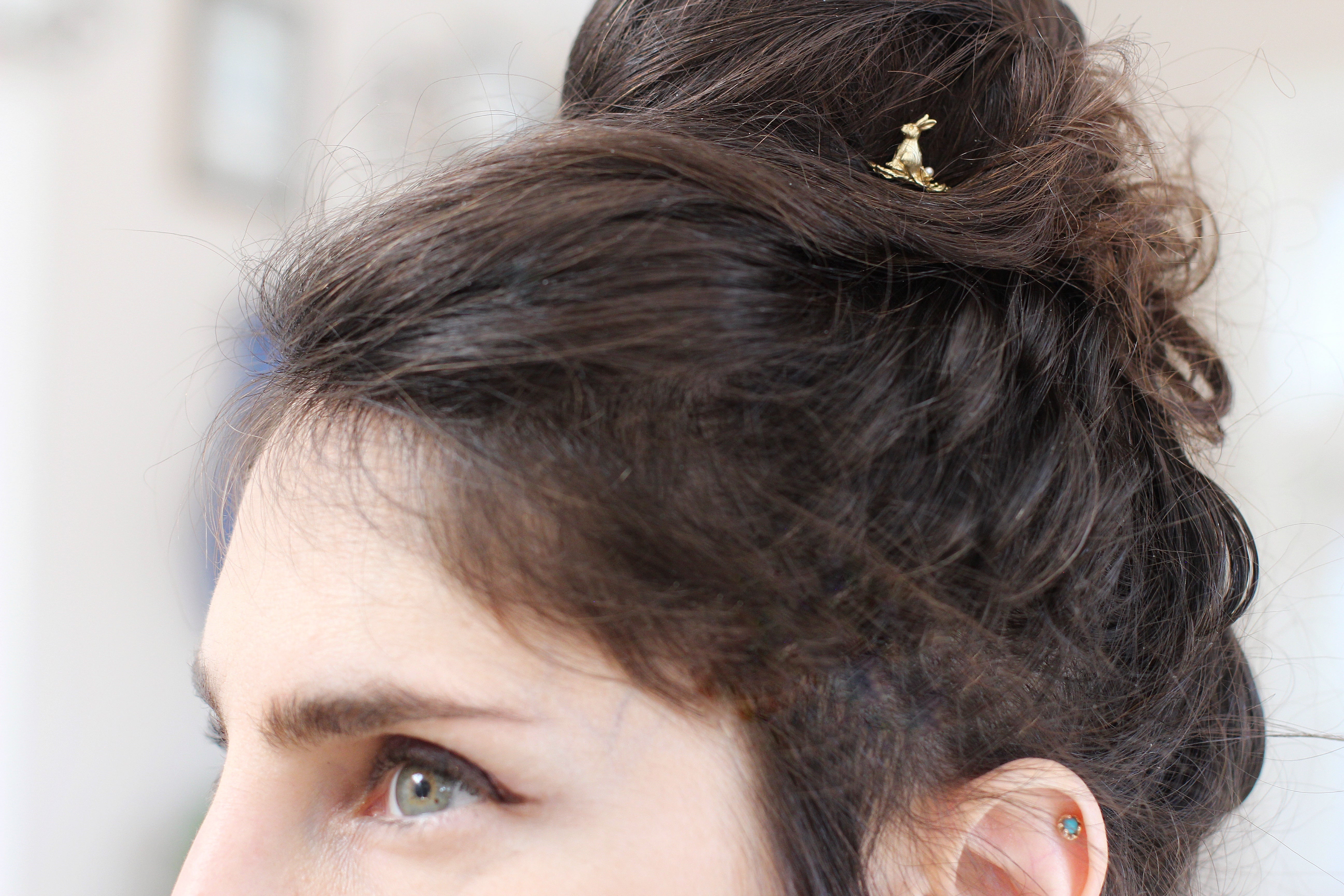 Small Bunny Hair Prong
