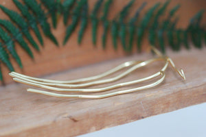 Swirly Snake Hair Prong