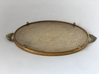 Antique Lace Doily Tray