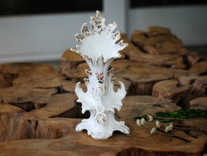 Antique Floral Porcelain Vass