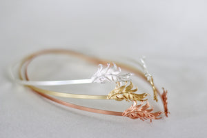 Swirly Feather Goddess Crown