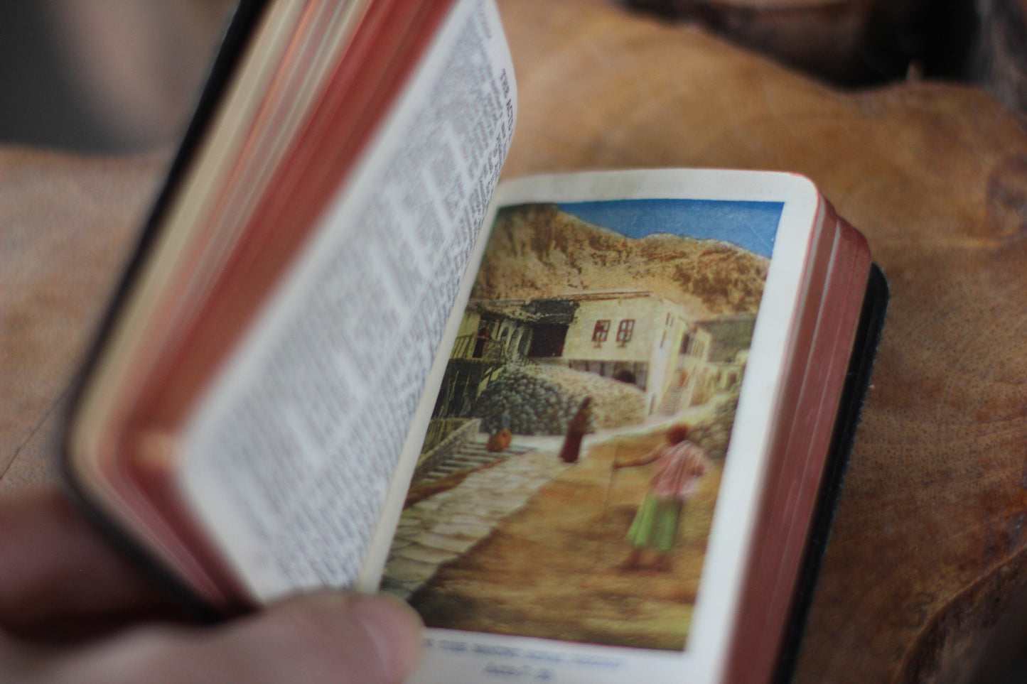 Antique Miniature Black Book, New Testament, 1900’s