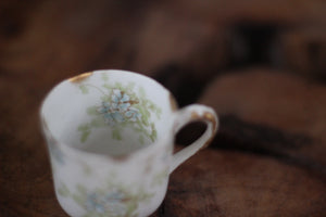 Vintage Tiny Limoges Haviland France Tea Cup Set