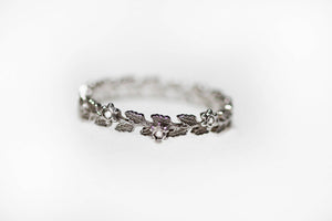 Laurel Leaves Diamond Ring