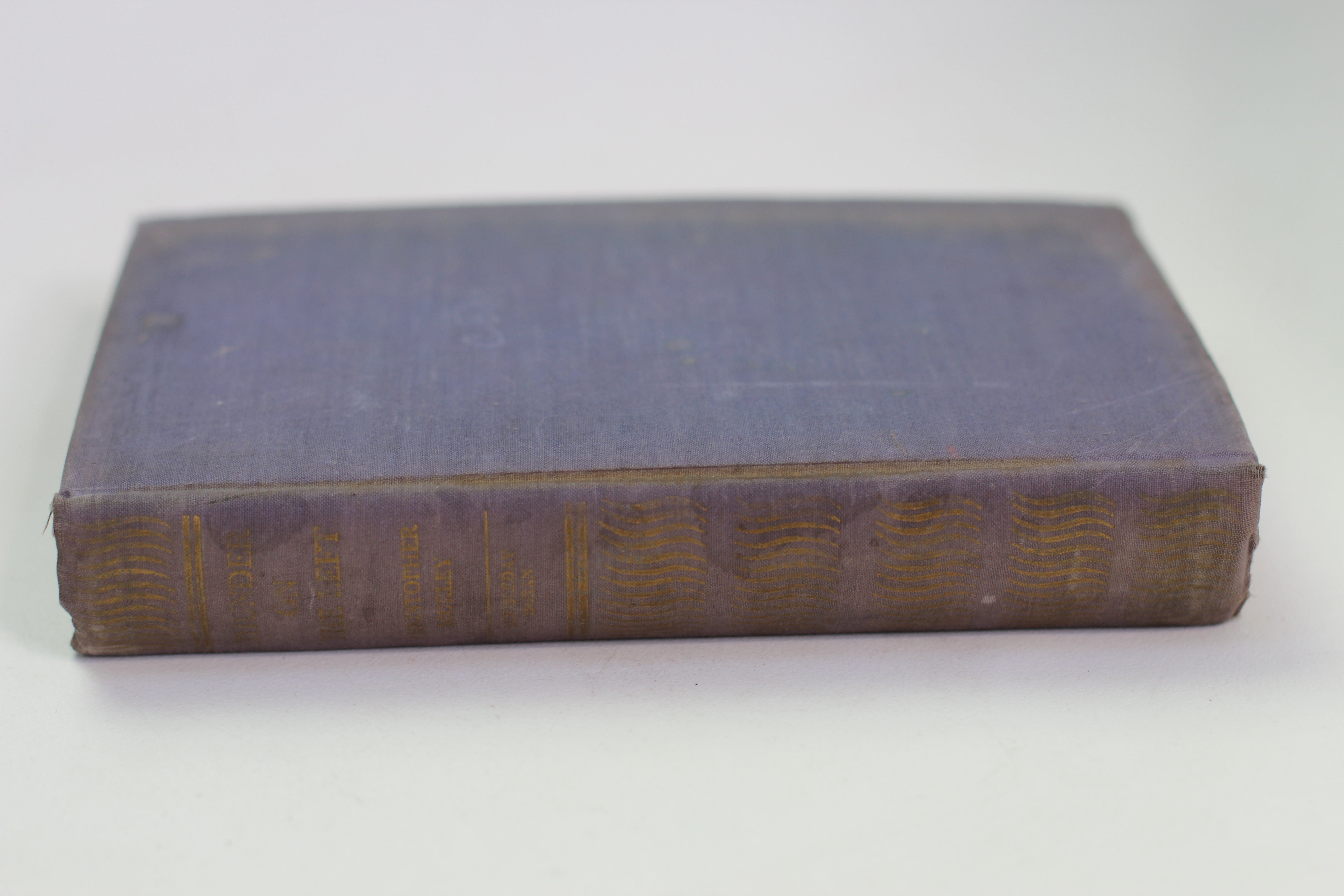 Antique Book Thunder on the Left by Christopher Morley, 1936. Hardback.