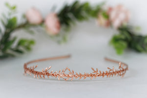 Wild Branches Leaves Headband