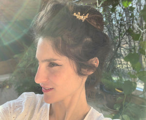 Spring Blossom Floral Hair Prong