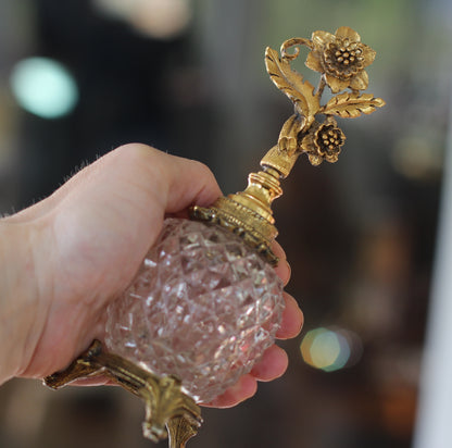 Antique Narcissus Floral Matson Perfume Bottle