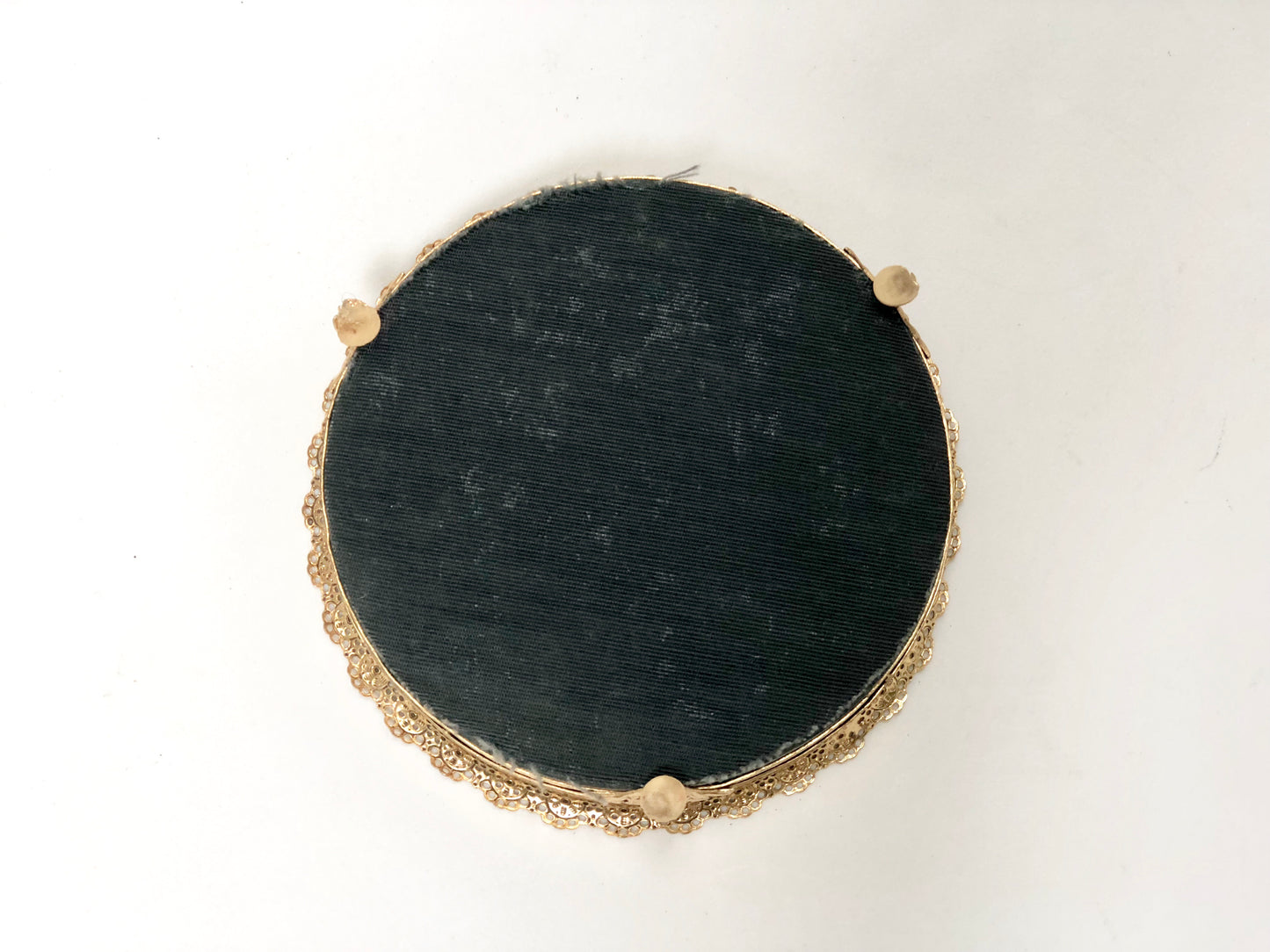 Antique Miniature Vanity Mirror Tray