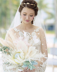 Preorder* Classic Wreath Flexible Wire Headband.