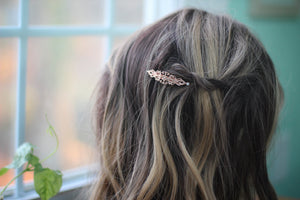 Small Lace Marquise Clip