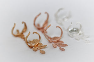 Preorder * Full Ring Snake & Leaves Ring
