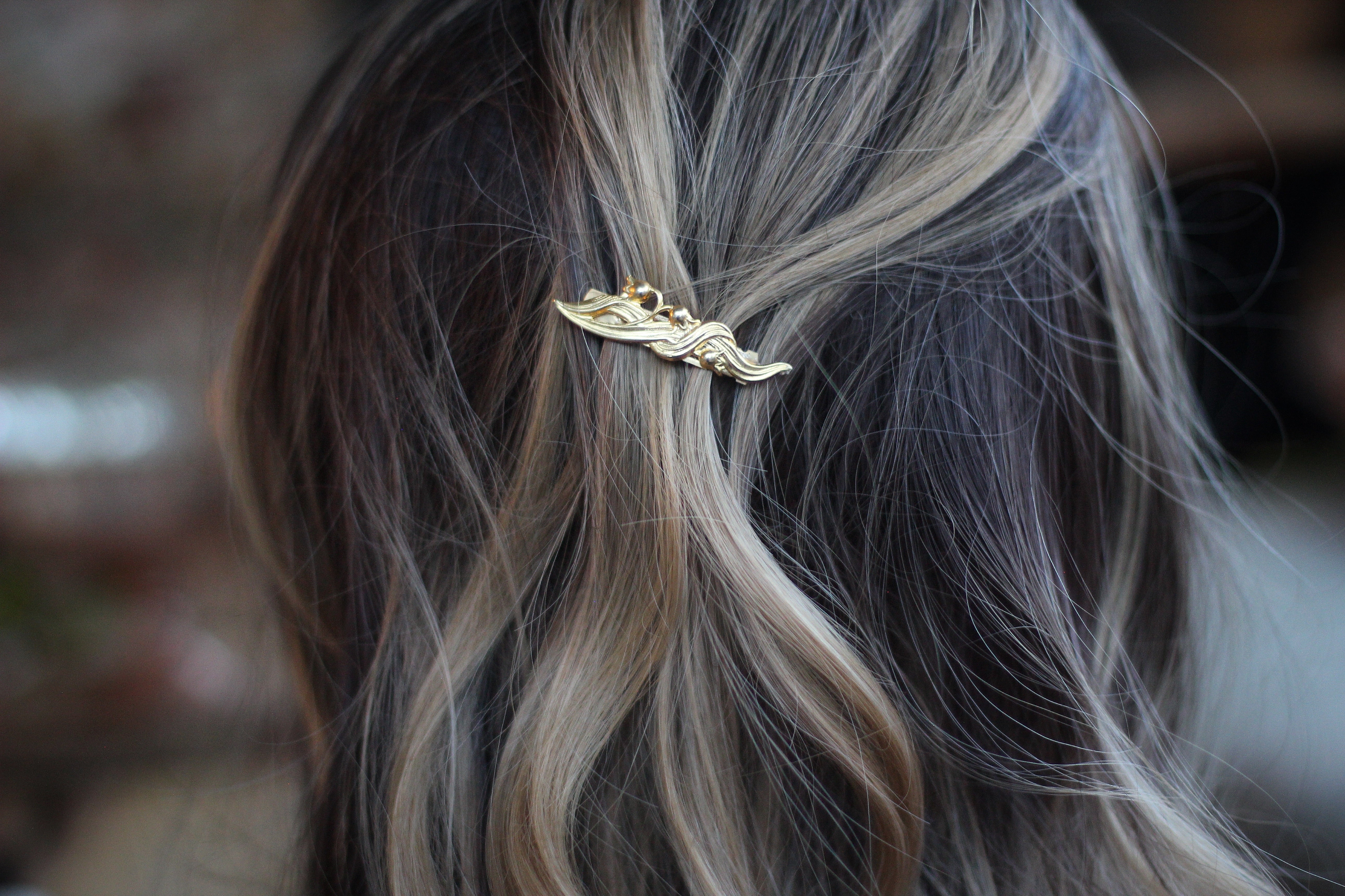 Preorder* Lily of the Valley Barrette