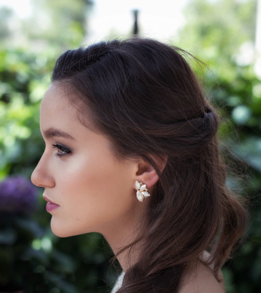 Preorder* Pearls Cluster Earrings
