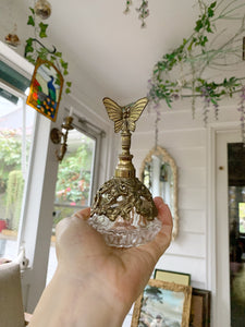 Antique Rare Butterfly Perfume Bottle
