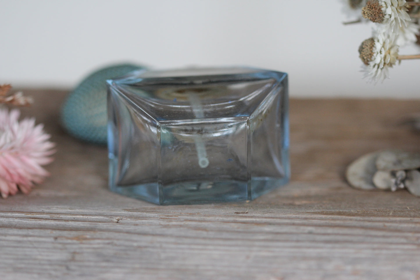 Antique Light Blue Perfume Bottle