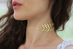 Athena Leaves Choker