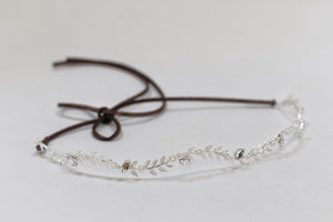 Preorder*** Juliette Leaves, Pearls & Crystals Wreath