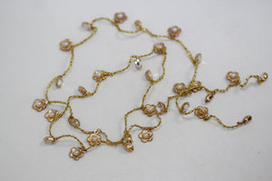 Preorder * Floral Aphrodite Knitted Hair Chain