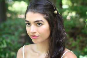 Dandelion Pearls Cluster Hair Prong
