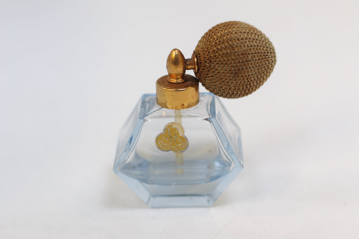 Antique Light Blue Perfume Bottle