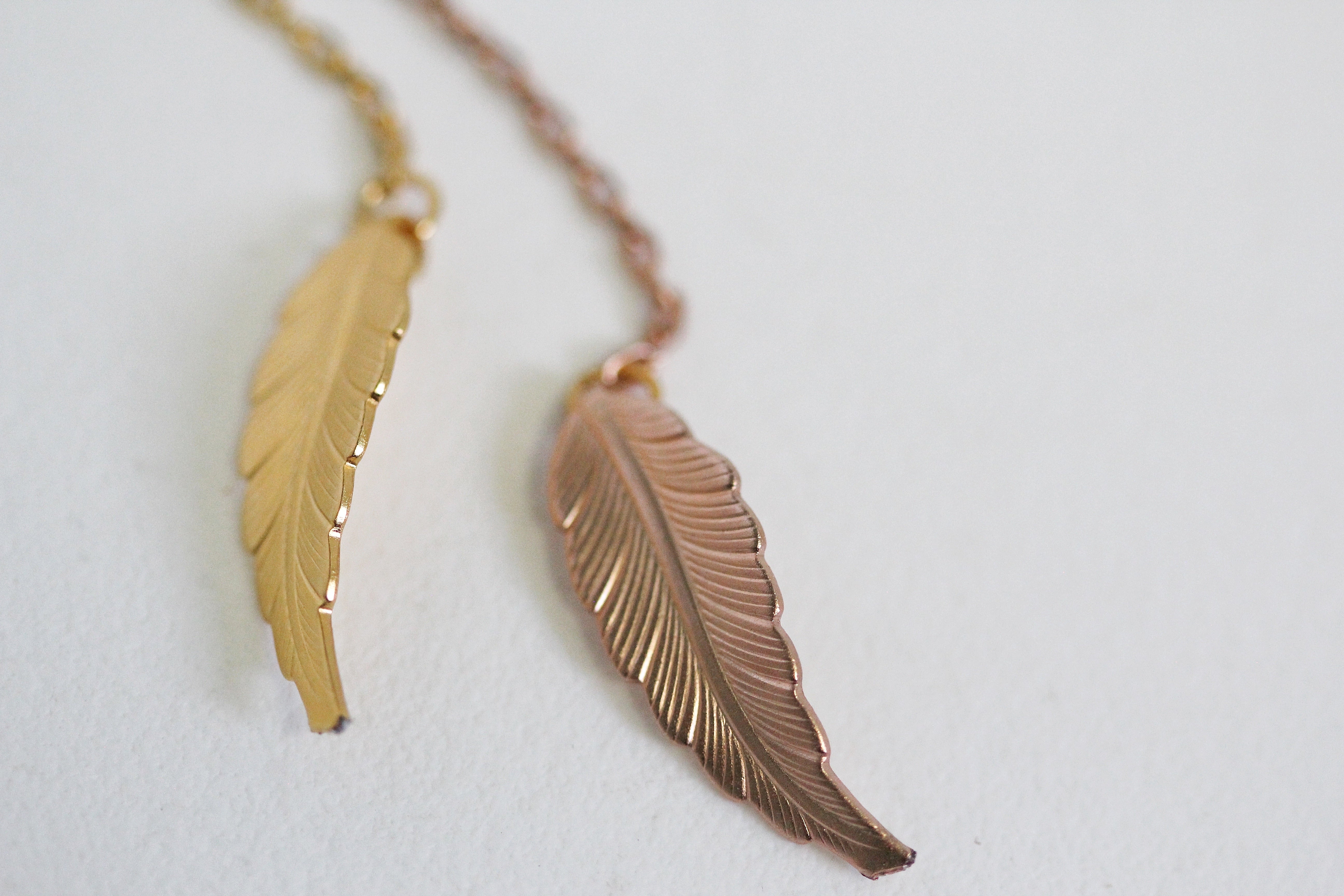 Preorder * Crystals Leaf Chain Bobby Pin