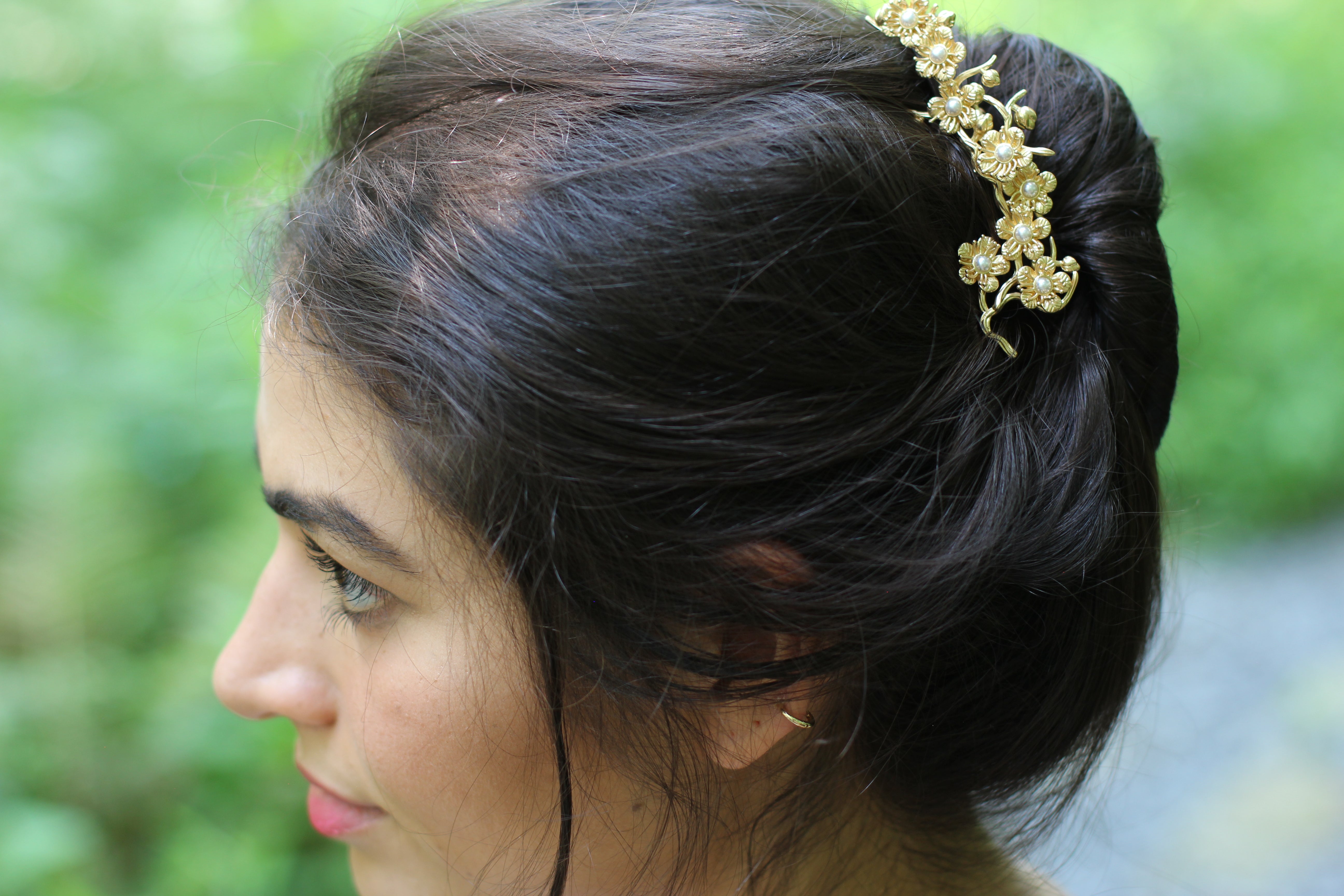 Floral Banquet Hair Prong