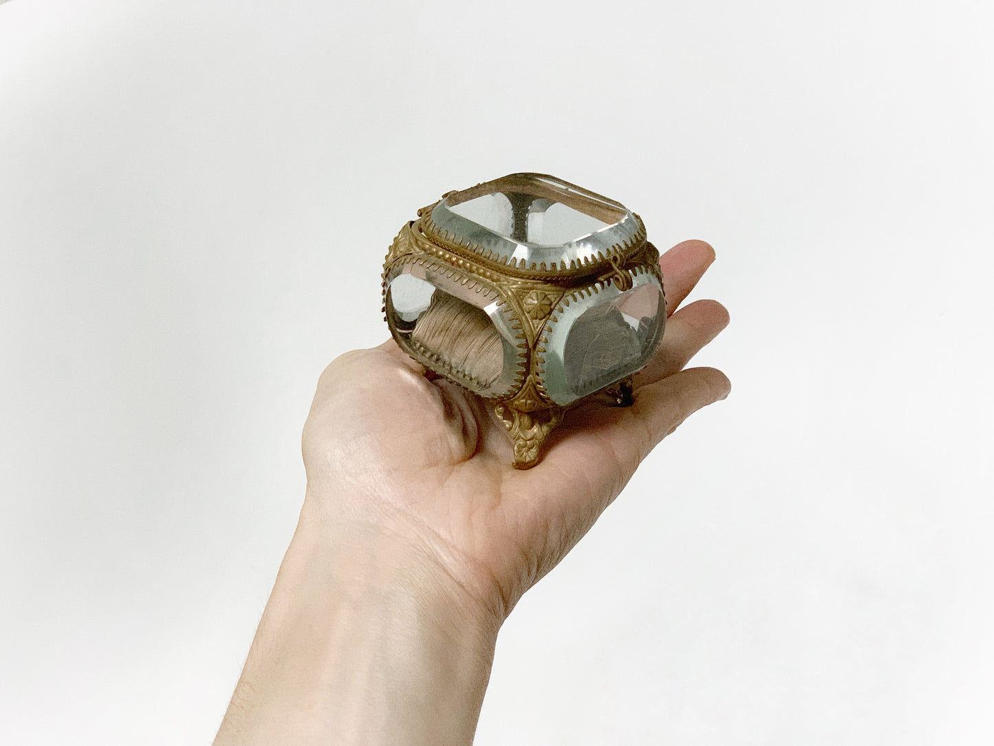 Antique French Victorian Jewelry Box