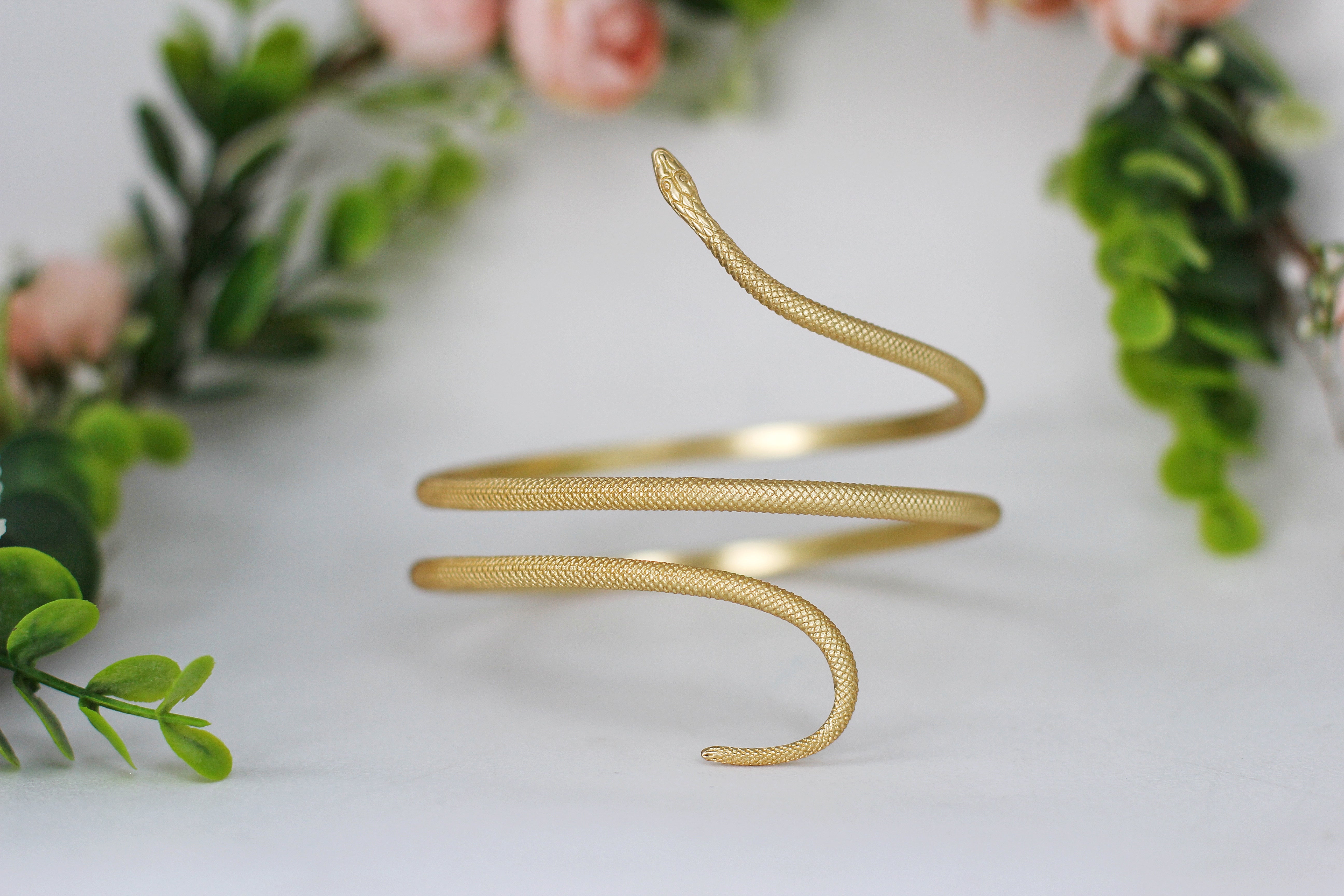 Swirly Snake Arm Band