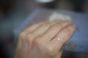 Asteria Citrine Crystal Leaf Ring