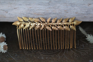 Preorder* Double Olive Hair Comb