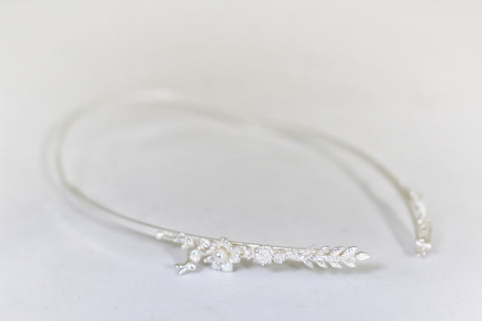 Floral Bunny Goddess Crown