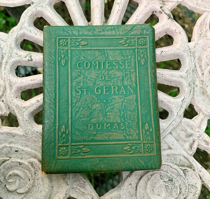 Antique Miniature Comtesse De ST. Geran by Dumas Leather Bound