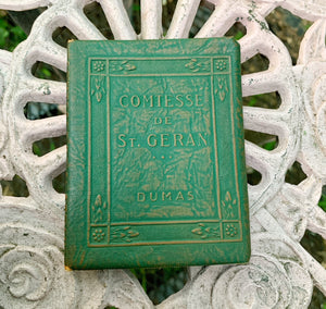 Antique Miniature Comtesse De ST. Geran by Dumas Leather Bound