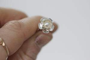 Preorder*** Tiny Rose Hair Prong