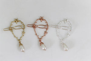 Discounted * Floral Eden Wreath Barrette
