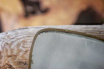 Antique Distressed Hand Mirror