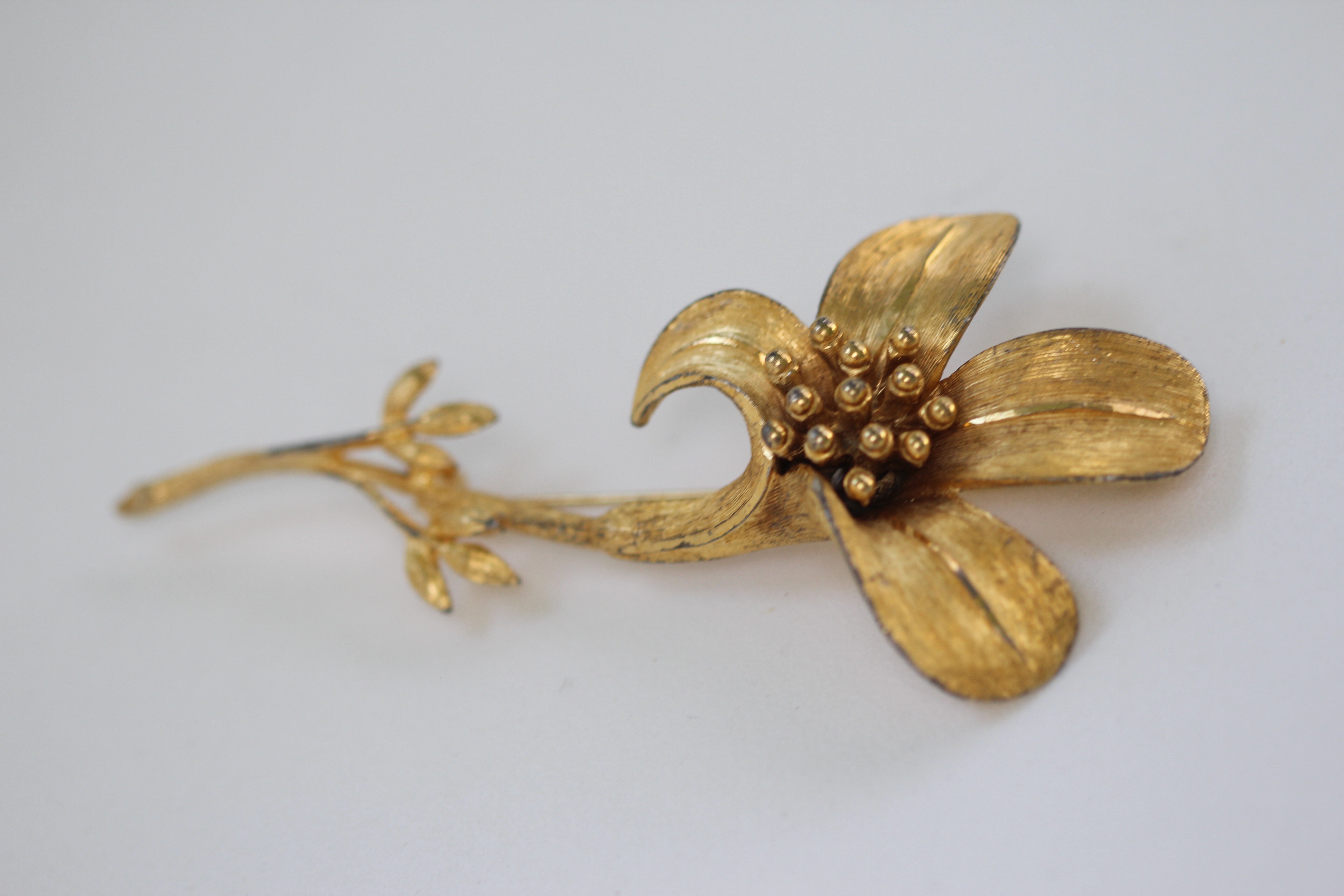 Large Flower Brooch
