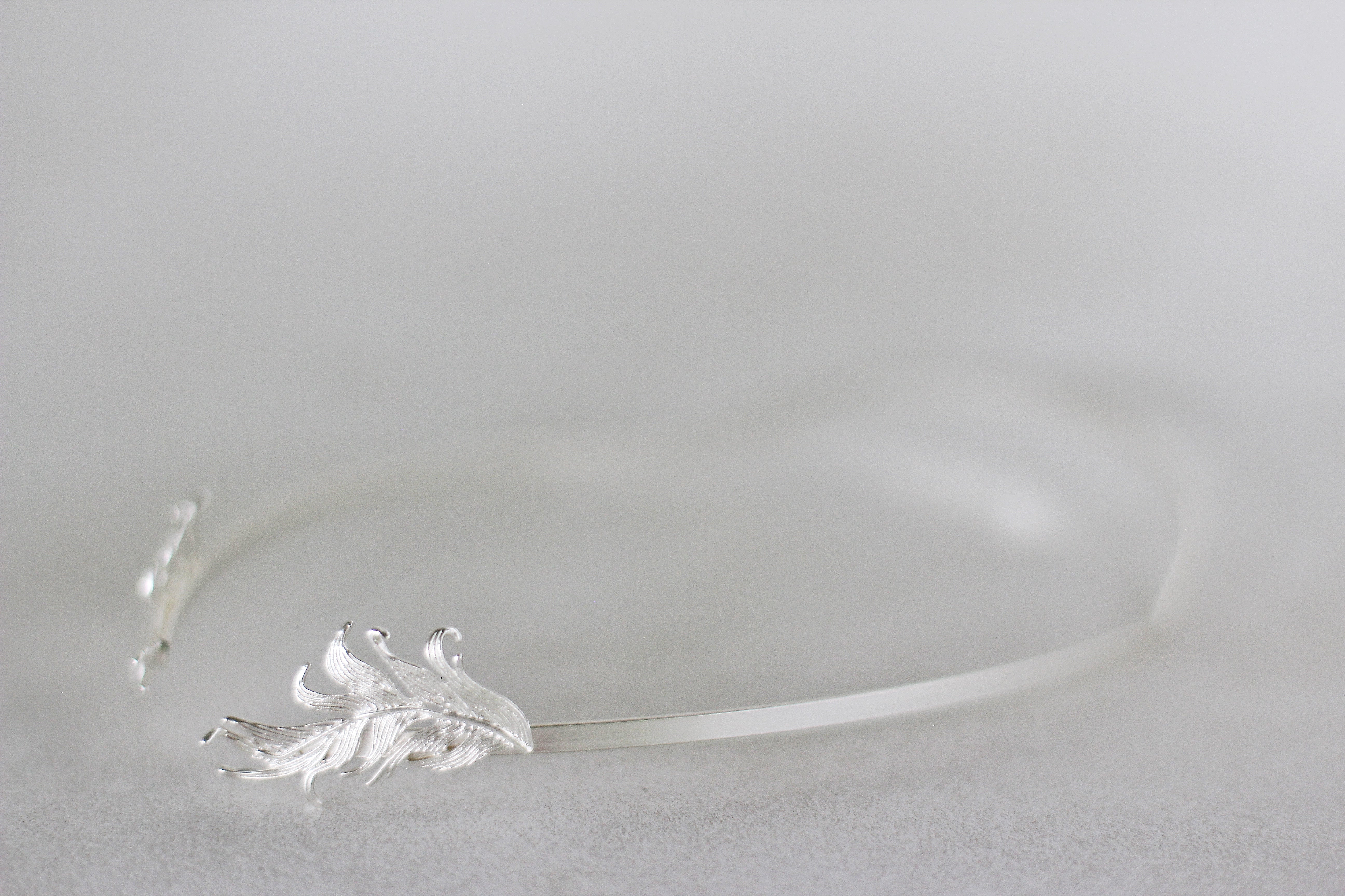 Swirly Feather Goddess Crown
