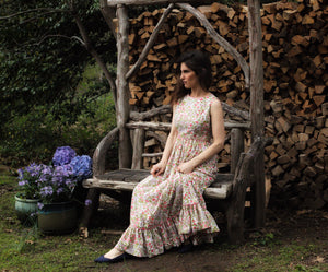 Vintage 60’s Serbian By Muriel Ryan Folral Dress