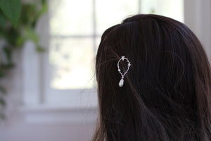 Discounted * Floral Eden Wreath Barrette