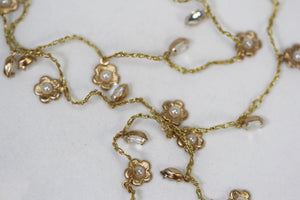 Preorder * Floral Aphrodite Knitted Hair Chain