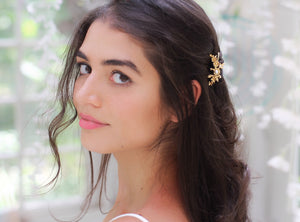 Spring Blossom Floral Hair Prong