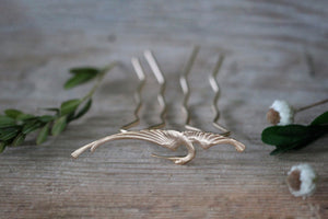 Crane Bird Hair Prong