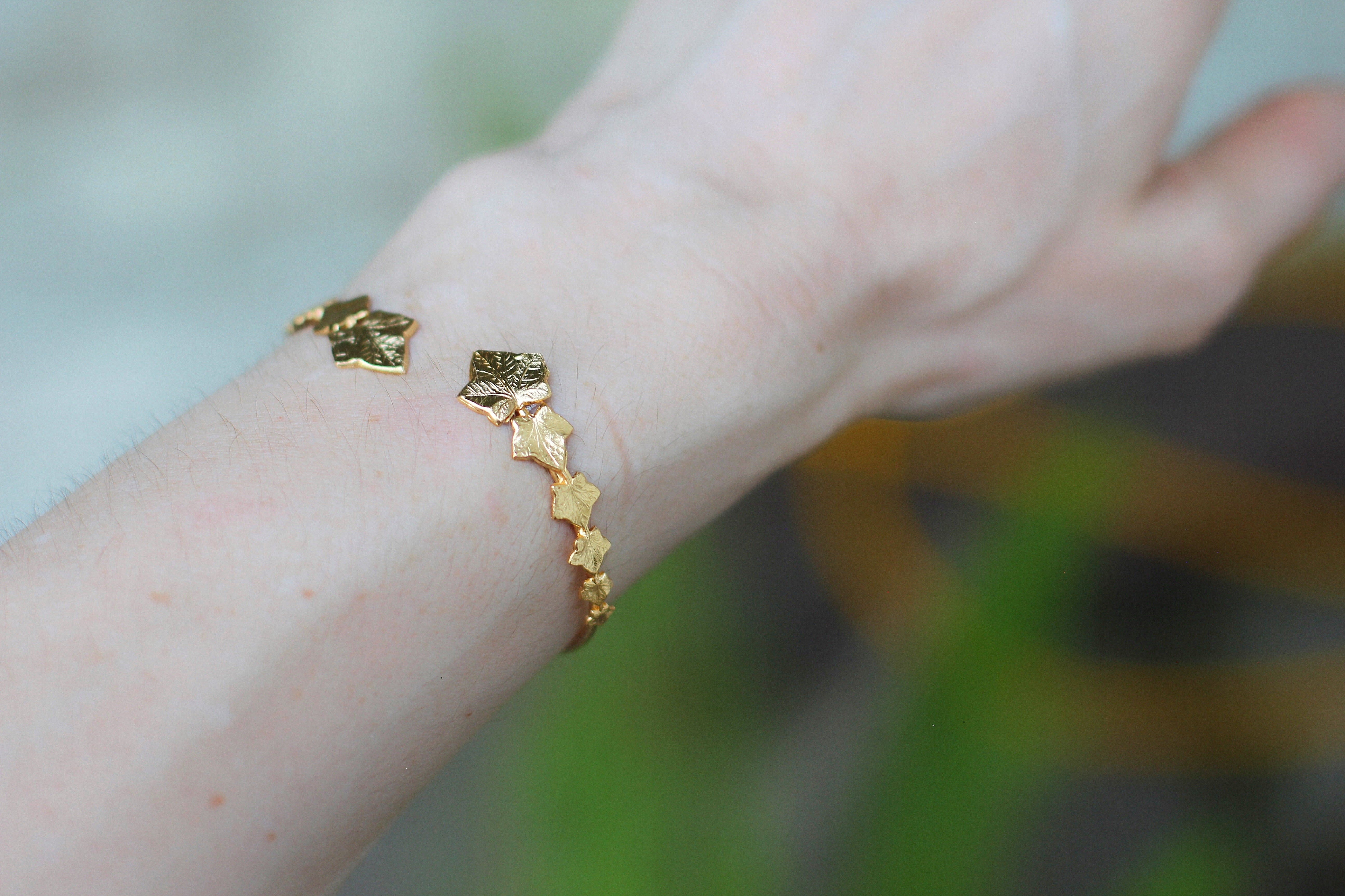 Ivy Leaves Bracelet