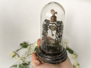 Antique Dome Clock Perfume Bottle