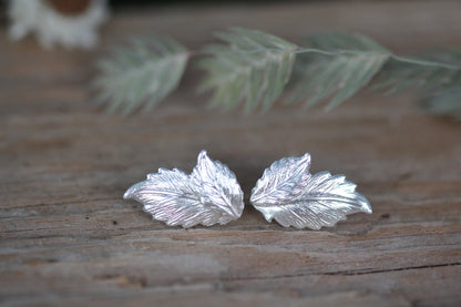 Preorder * Double Leaves Stud Earrings