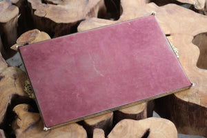 Antique Rectangle Filigree Mirror Tray